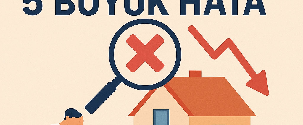 Kendi Başınıza Gayrimenkul Satarken Yapılan 5 Büyük Hata