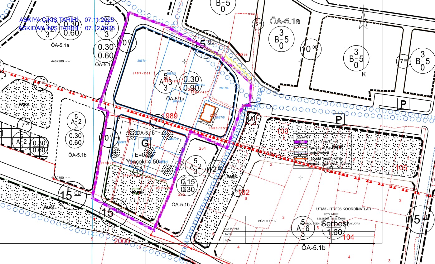 Büyükkumla’da 18. Madde Parselasyon