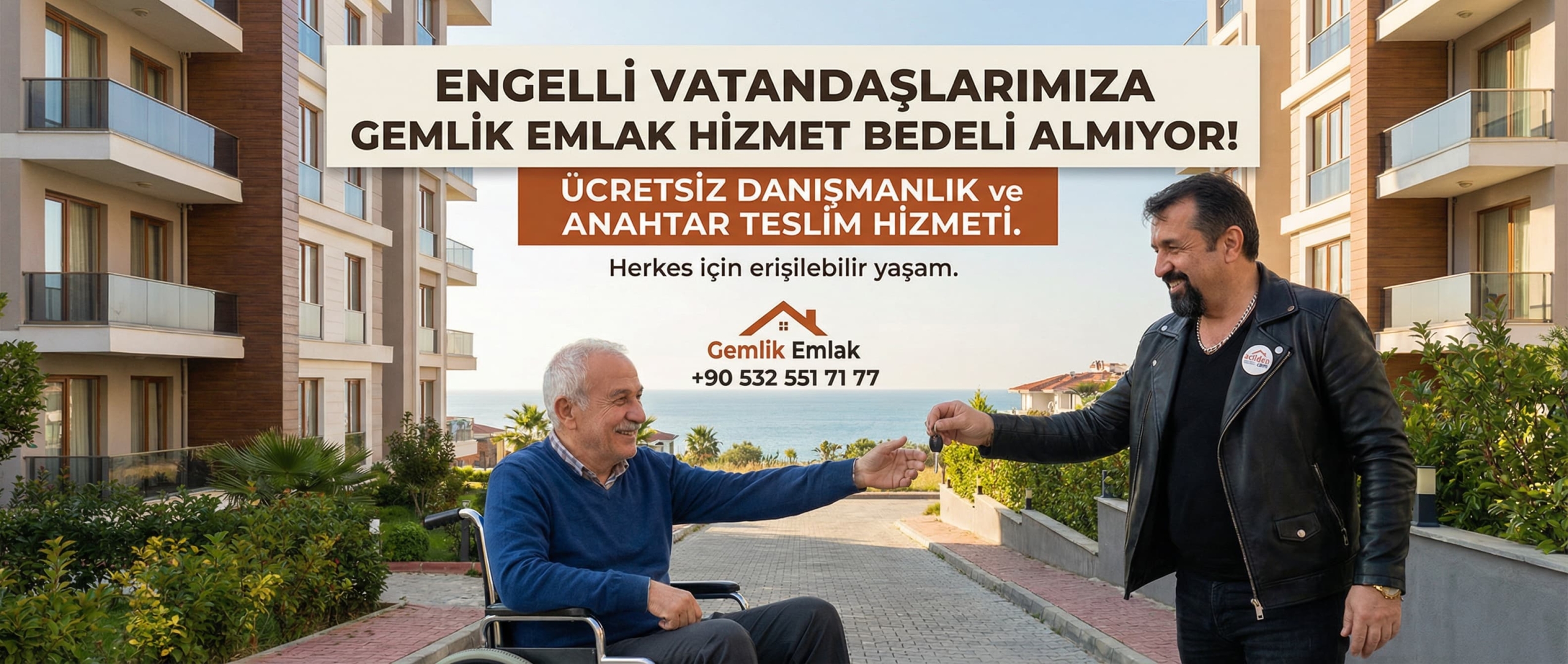 Engelsiz Bir Yaşam İçin Gemlik Emlak Yanınızda