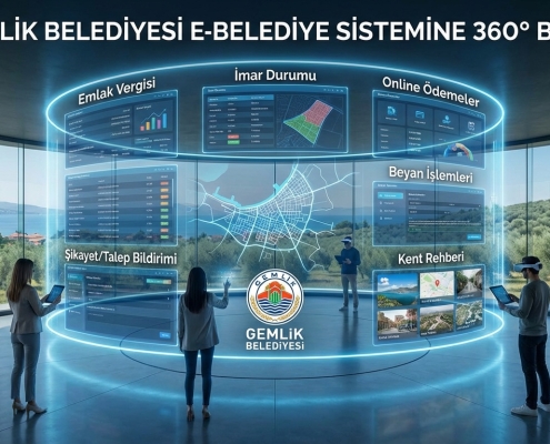 Gemlik Belediyesi e-Belediye Sistemine 360° Bakış