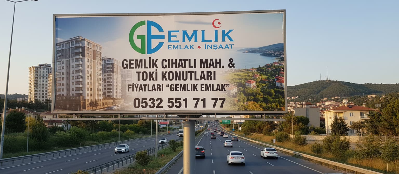 Gemlik Cihatlı Mahallesi Satılık TOKİ konutları fiyat analizi