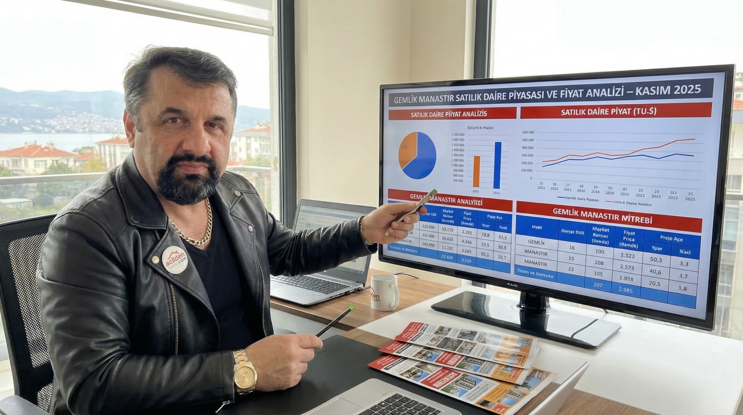 Gemlik Manastır (Cumhuriyet Mah.) Satılık Daire Piyasası ve Fiyat Analizi – Kasım 2025