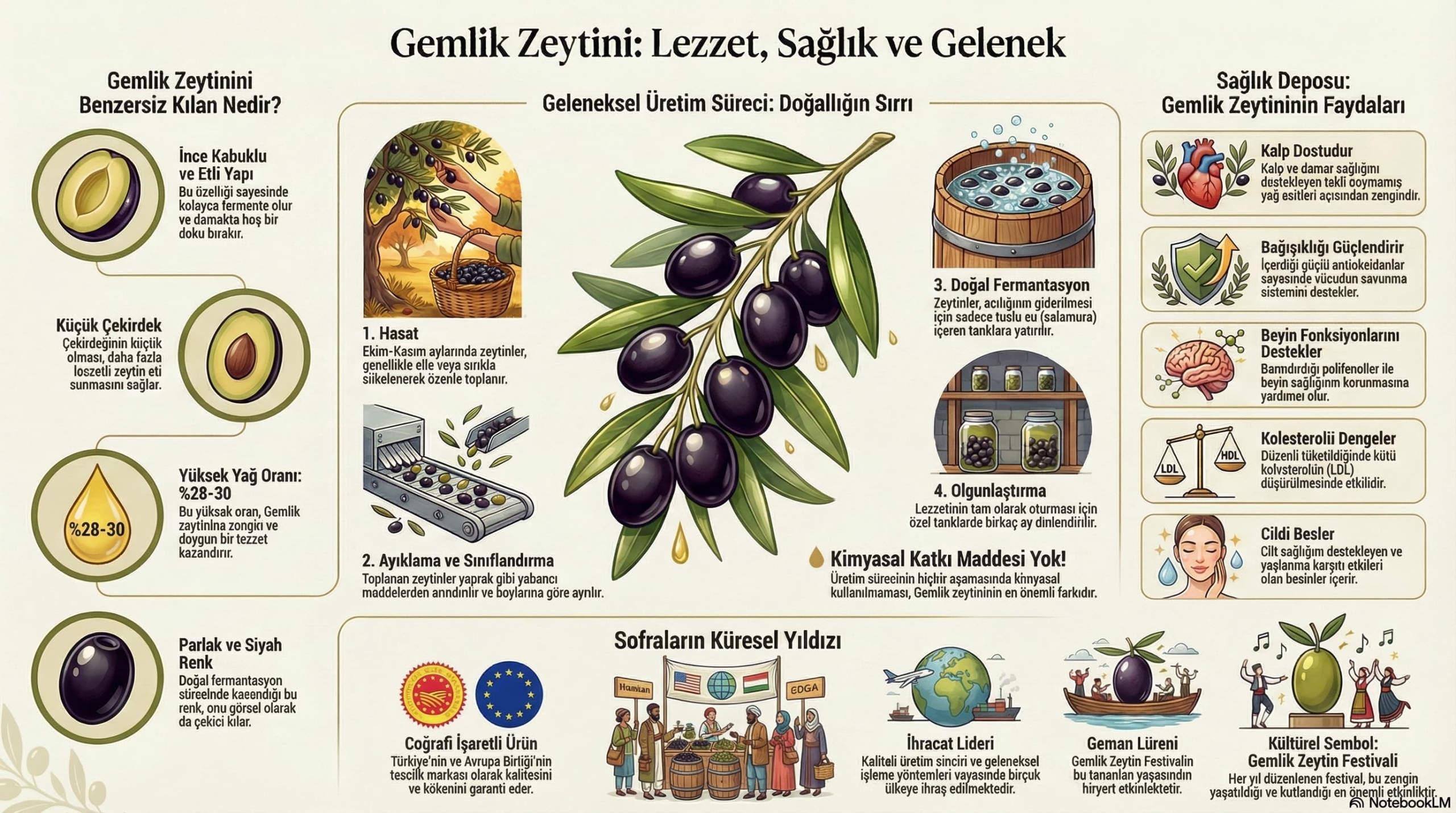 Gemlik Zeytini Lezzetin, Geleneğin ve Sağlığın Buluştuğu Sofralık Mucize 2