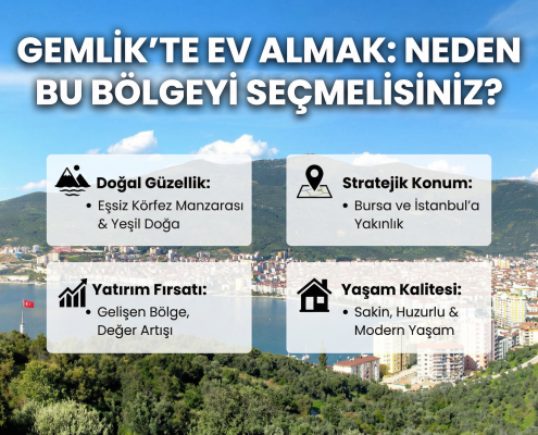 Gemlik'te Ev Alırken Nereyi Tercih Etmeli