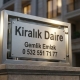 Kiralık Daire