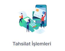 Tahsilat İşlemleri Tahsilat İşlemleri