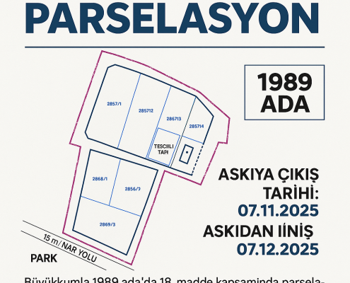 Büyükkumla’da 18. Madde Parselasyon