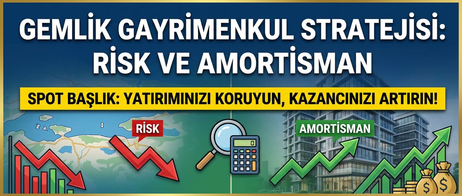 GEMLİK GAYRİMENKUL PİYASASI STRATEJİK YATIRIM VE RİSK ANALİZ RAPORU KASIM 2025
