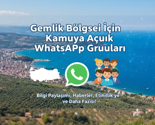 Gemlik Bölgesi İçin Kamuya Açık WhatsApp Grupları