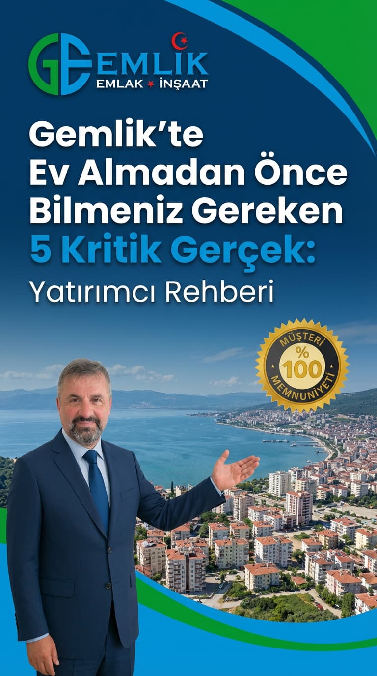 Gemlik’te Ev Almadan Önce Bilmeniz Gereken 5 Kritik Gerçek Yatırımcı Rehberi Gemlik’te Ev Almadan Önce Bilmeniz Gereken 5 Kritik Gerçek Yatırımcı Rehberi