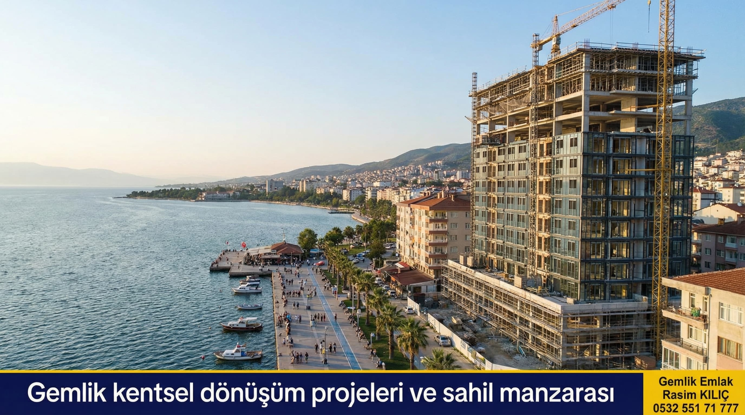 Görsel 3 Manastır veya Kumla bölgesinden modern bir render görüntüsü. (Alt Etiket Manastır satılık daire ve kentsel dönüşüm sonrası görünüm)