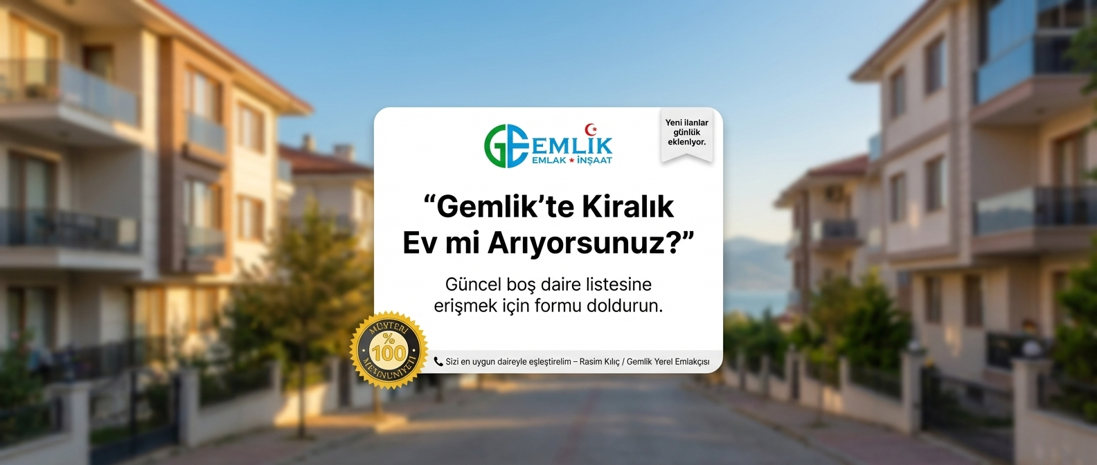 Kiralık Daire Arıyorum