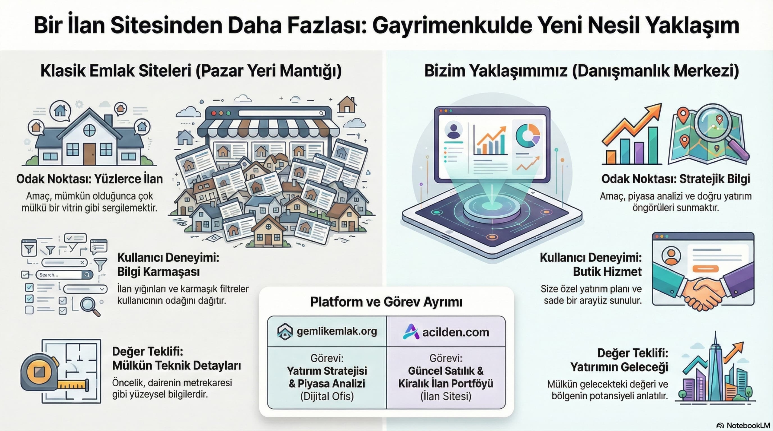 Neden Klasik Bir Emlak Sitesi Değiliz Stratejik Danışmanlık! Neden Klasik Bir Emlak Sitesi Değiliz Stratejik Danışmanlık!