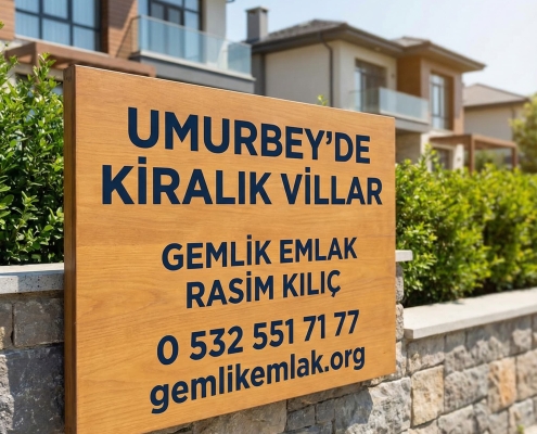 Umurbey'de Kiralık Müstakil Ev