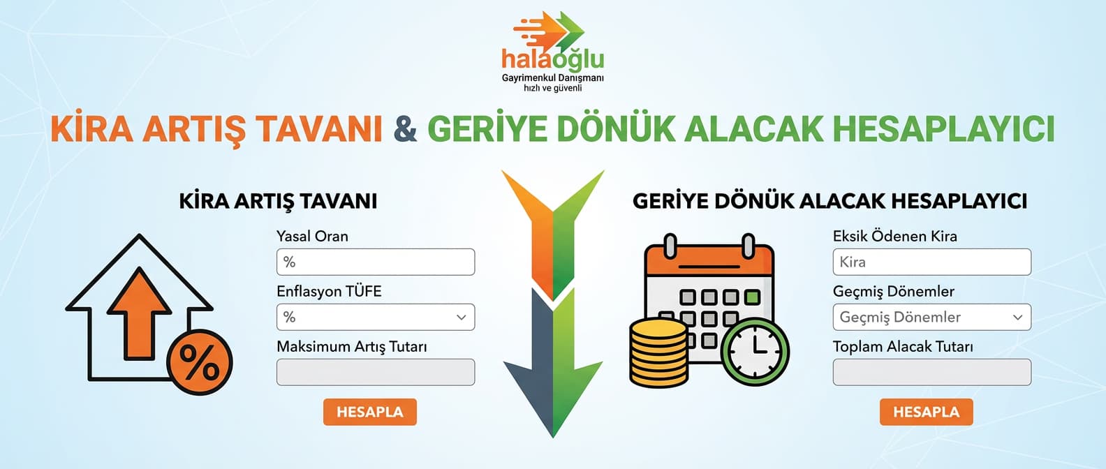 Kira Artış Tavanı & Geriye Dönük Alacak Hesaplayıcı 2 Kira Artış Tavanı & Geriye Dönük Alacak Hesaplayıcı