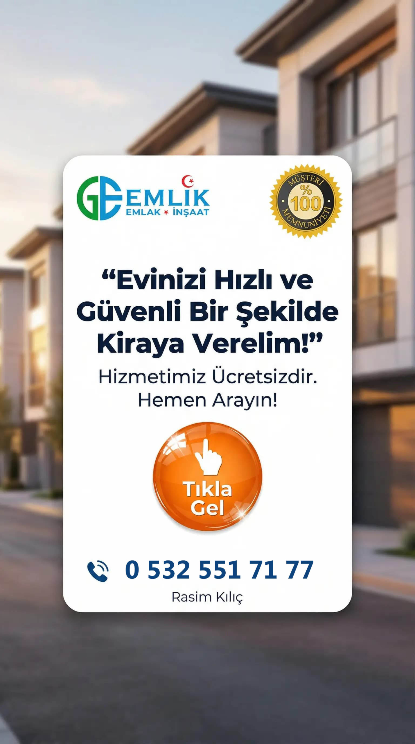 Evimi kiraya vermek istiyorum Evimi kiraya vermek istiyorum